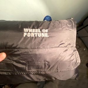 Wheel of fortune travel blanket/pillow